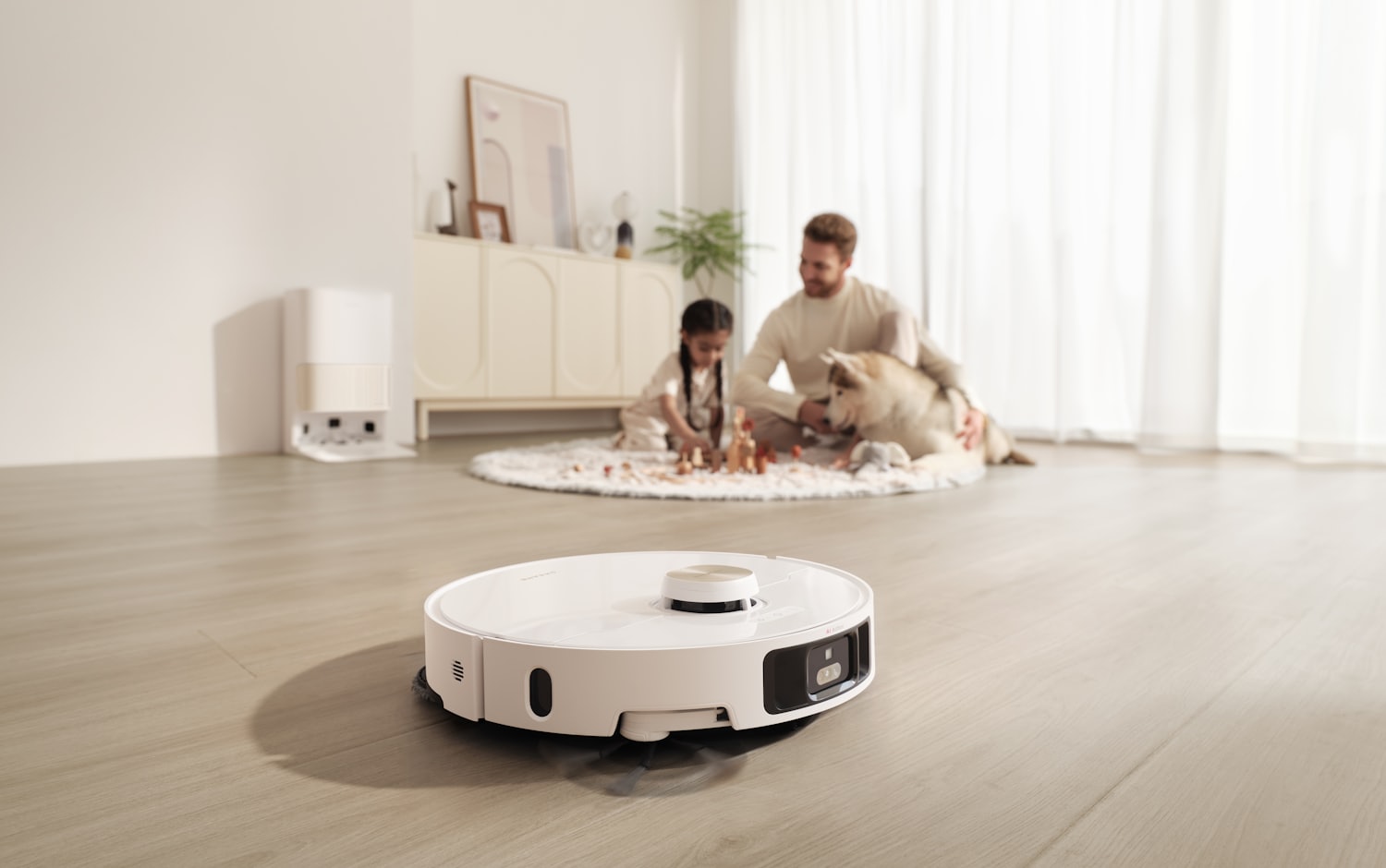 Robot con navegación láser (LiDAR) de entrada